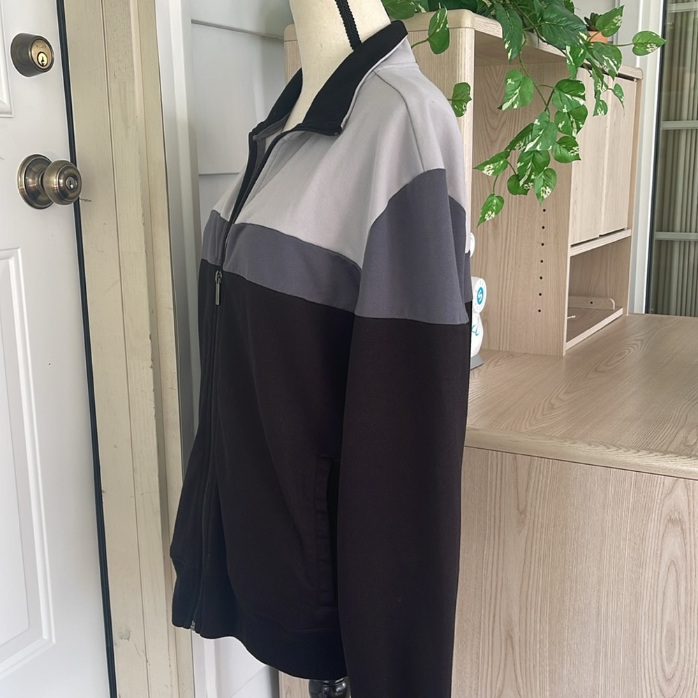 Structure Women’s Track/Athletic Color Block Design 90's Jacket Size Large - Picture 4 of 15